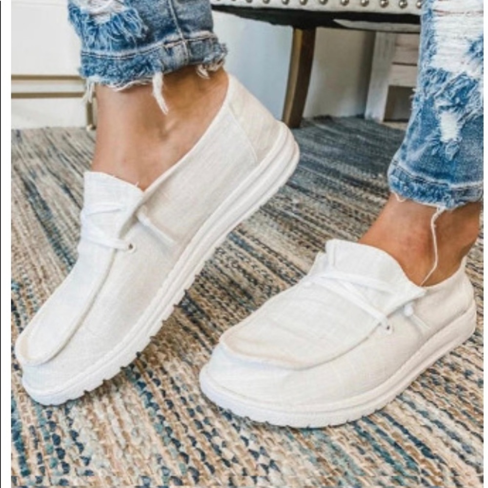 Canvas Boat Shoes Tennys